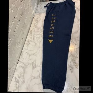 U.A  Men's Project Rock Veteran's Day Warmup Pants